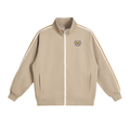 Contrast Side-Stripe Stand Collar  Jacket