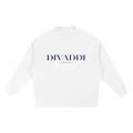 Knitted Round Neck Oversize Sweatshirt