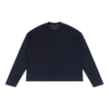 Unisex Raw Edge Long Sleeve T-Shirt