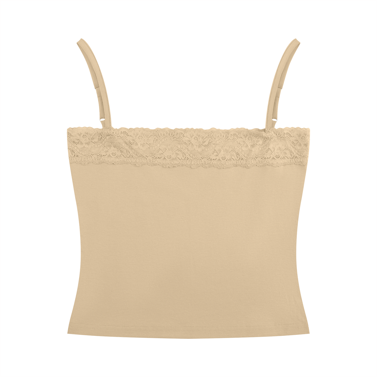 Women's Lace Trim Cami Tank Top