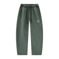 Unisex Vintage Wash Barrel Leg Fleece Sweatpants