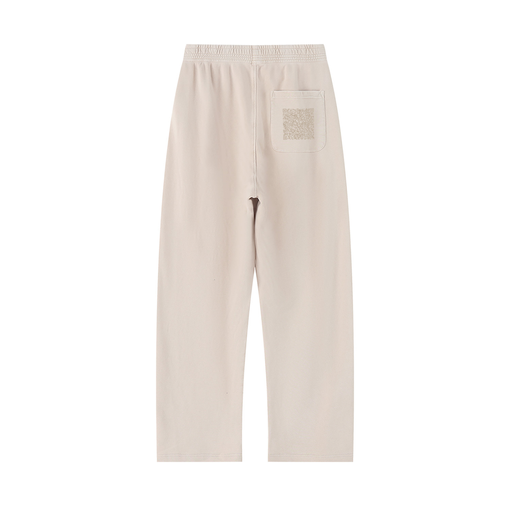 Unisex Mineral Wash Straight Sweatpants
