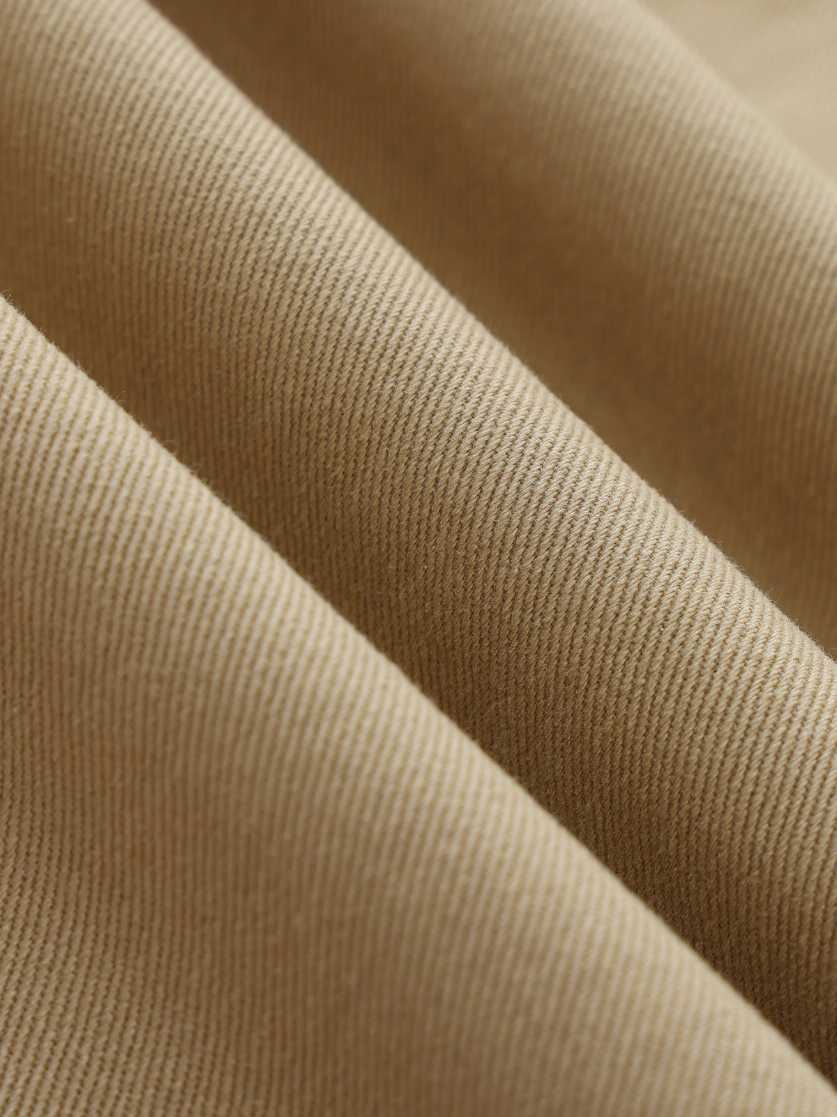 Belted Barrel-leg Chino Pants